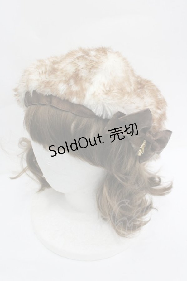 画像1: BABY,THE STARS SHINE BRIGHT / 小鹿ちゃんベレー  ブラウン I-26-04-03-093-BA-AC-SA-ZI (1)