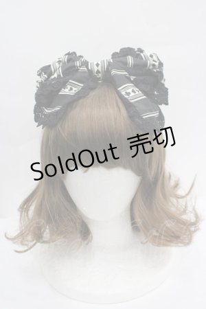 画像: BABY,THE STARS SHINE BRIGHT / KC Alice's Portraitカチューシャ  ブラック I-26-04-03-100-BA-AC-SA-ZI