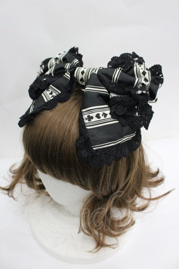 画像3: BABY,THE STARS SHINE BRIGHT / KC Alice's Portraitカチューシャ  ブラック I-26-04-03-100-BA-AC-SA-ZI (3)