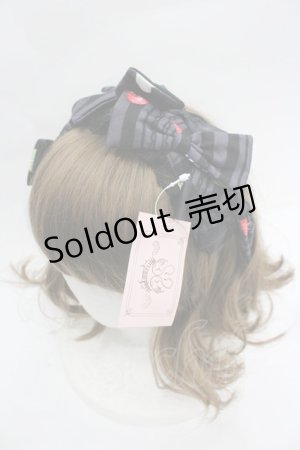 画像: metamorphose / シトロンソーダヘッドドレス風カチューシャ  ブラック I-26-04-03-101-ME-AC-SA-ZI