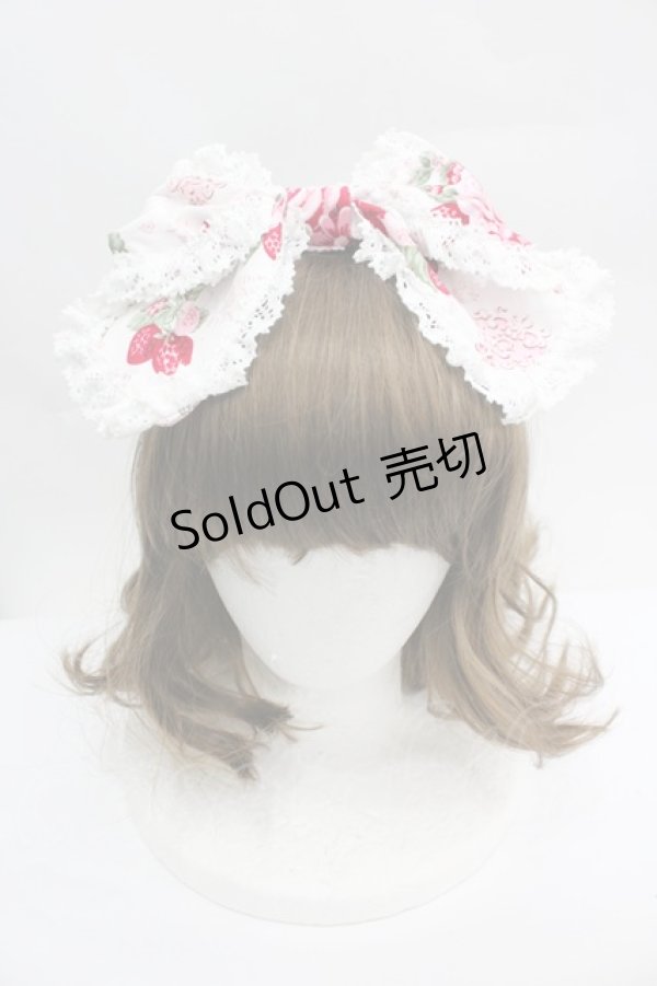 画像1: BABY,THE STARS SHINE BRIGHT / シュガーブーケ〜永遠の乙女の憧れ〜 カチューシャ  白 I-26-04-03-102-BA-AC-TE-ZI (1)