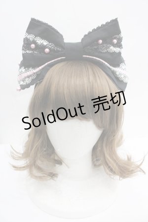 画像: Angelic Pretty / きまぐれバニラちゃんカチューシャ  クロ I-26-04-03-105-AP-AC-SA-ZI