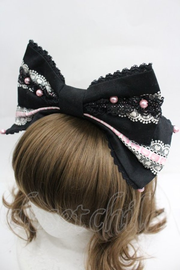 画像3: Angelic Pretty / きまぐれバニラちゃんカチューシャ  クロ I-26-04-03-105-AP-AC-SA-ZI (3)