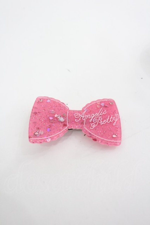 画像1: Angelic Pretty / きらめきリボンクリップ  ピンク I-26-04-03-109-AP-AC-TE-ZI (1)