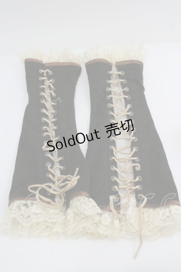 画像1: massaging capsule / アームコルセット  ブラウン I-26-04-03-116-EL-ZA-SA-ZI (1)