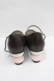 画像2: DearMyLove / マカロンヒールシューズ 23.5CM ブラウン I-26-04-03-124-EL-SH-SA-ZI (2)