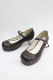 画像3: DearMyLove / マカロンヒールシューズ 23.5CM ブラウン I-26-04-03-124-EL-SH-SA-ZI (3)