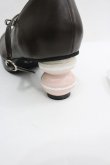 画像5: DearMyLove / マカロンヒールシューズ 23.5CM ブラウン I-26-04-03-124-EL-SH-SA-ZI (5)