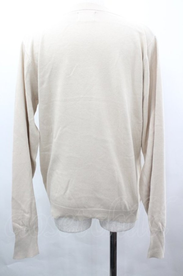 画像2: ALICE and the PIRATES / アーガイルカーディガン  ベージュ I-26-04-03-015-PA-TO-SA-ZI (2)