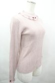画像3: axes femme / バラボトルネックリブプルオーバー  ピンク I-26-04-03-026-AX-TO-SA-ZI (3)