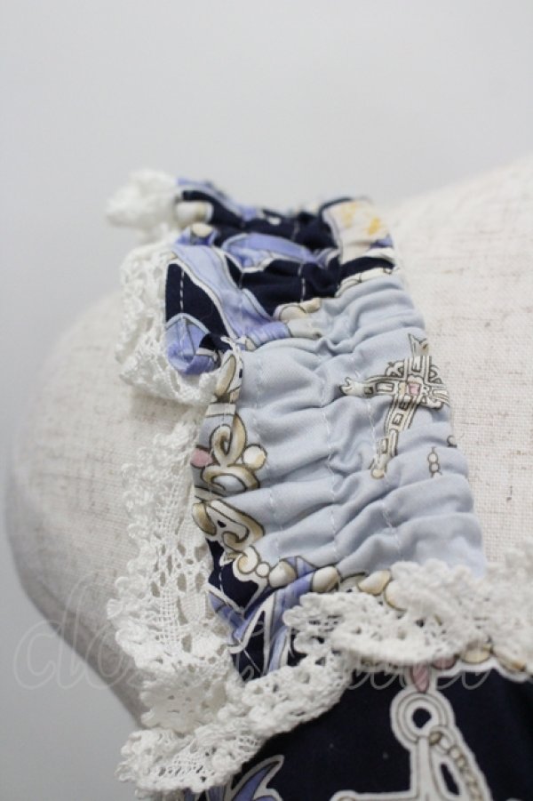 画像5: ALICE and the PIRATES / 宝石柄ジャンパースカート  紺 I-26-04-06-040-PA-OP-SA-ZI (5)