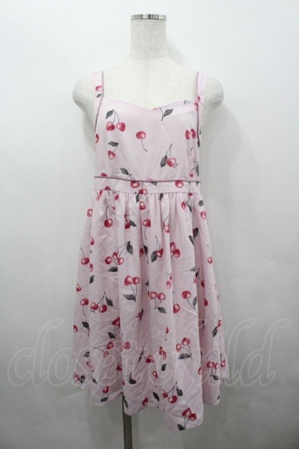 画像1: MILK / ハートチェリーベビードール  ピンク I-26-04-06-050-ML-OP-SA-ZI (1)