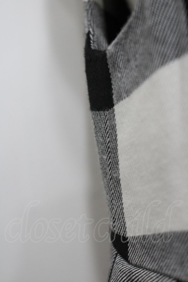 画像2: MILK / ROB ROYジャンパースカート  黒Ｘ白チェック I-26-04-06-052-ML-OP-SA-ZI (2)