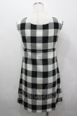 画像3: MILK / ROB ROYジャンパースカート  黒Ｘ白チェック I-26-04-06-052-ML-OP-SA-ZI (3)