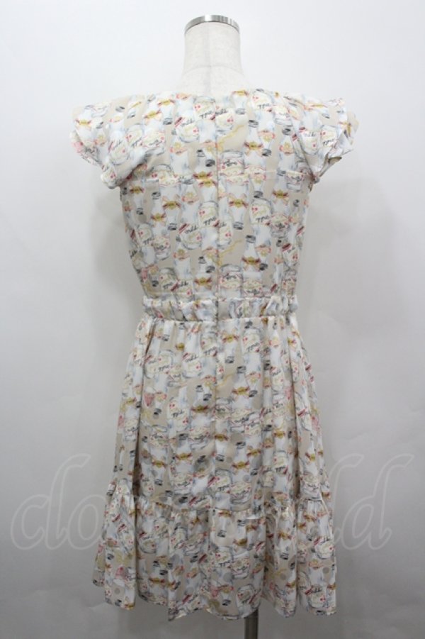 画像3: MILK / セレブレイトドレス  ベージュ I-26-04-06-053-ML-OP-SA-ZI (3)