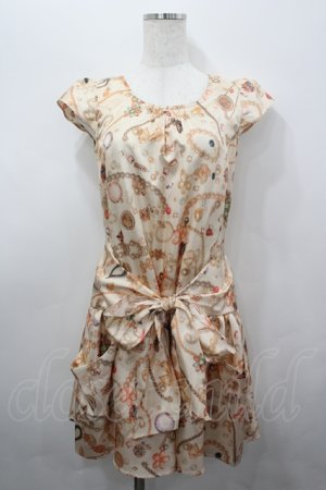 画像: MILK / ジュエリーナドレス  ゴールド I-26-04-06-054-ML-OP-SA-ZI