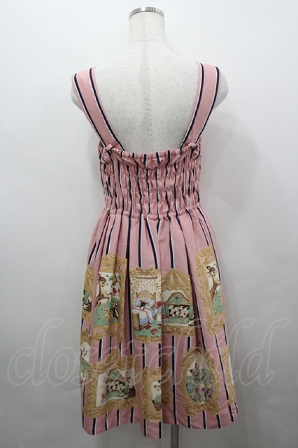 画像3: Emily Temple cute / フェアリーテイルフレームノースリーブワンピース  ピンク I-26-04-06-055-ET-OP-SA-ZI (3)