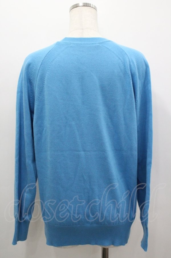 画像4: Jane Marple Dans Le Salon / D刺繍ニットプルオーバー M ブルー I-26-04-06-006-JM-TO-TE-ZI (4)