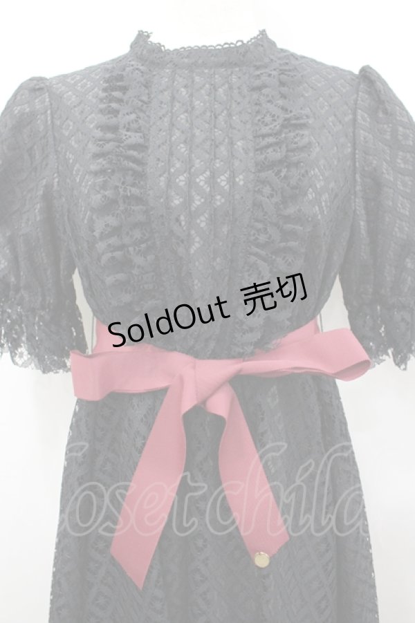 画像2: Emily Temple cute / 刀剣乱舞-ONLINE-加州清光ver.ワンピース  黒Ｘボルドー I-26-04-06-059-ET-OP-SA-ZI (2)