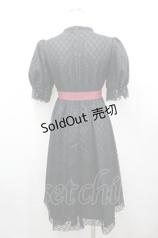 画像3: Emily Temple cute / 刀剣乱舞-ONLINE-加州清光ver.ワンピース  黒Ｘボルドー I-26-04-06-059-ET-OP-SA-ZI (3)