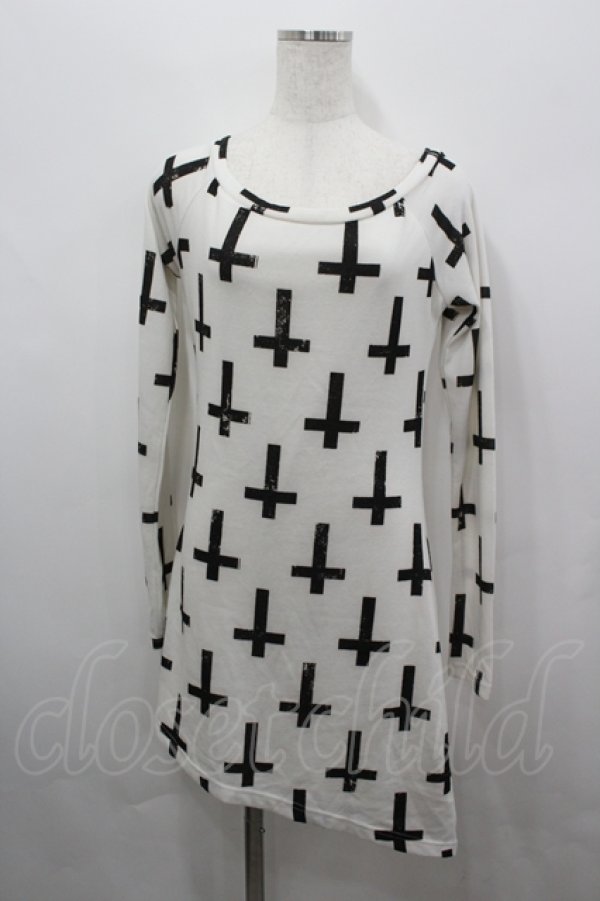 画像1: GLAVIL / 逆十字カットワンピース  アイボリー I-26-04-06-063-PU-OP-SA-ZI (1)