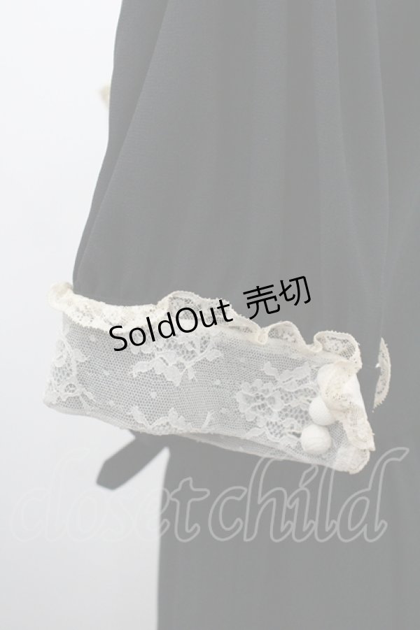 画像3: INGEBORG / レース切替ワンピース  黒 I-26-04-06-067-LO-OP-TE-ZI (3)