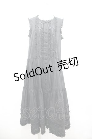 画像: PINK HOUSE / ローンノースリーブワンピース  黒 I-26-04-06-081-LO-OP-SA-ZI