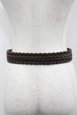 画像2: INGEBORG / メッシュベルト  黒 I-26-04-06-103-LO-ZA-TE-ZI (2)