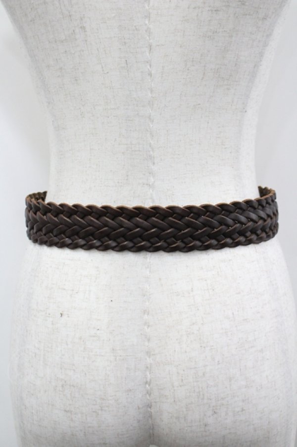 画像2: INGEBORG / メッシュベルト  黒 I-26-04-06-103-LO-ZA-TE-ZI (2)