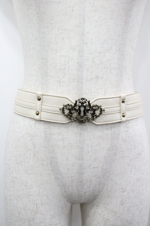 画像1: Kurumi Collaboration / マリンシークレット鍵穴ベルト   I-26-04-06-106-GO-ZA-SA-ZI (1)