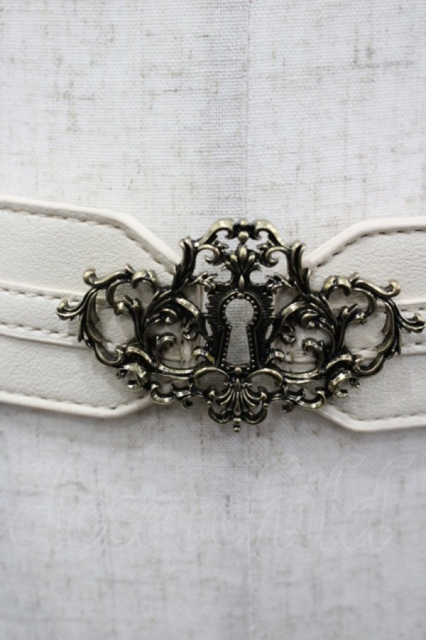 画像2: Kurumi Collaboration / マリンシークレット鍵穴ベルト   I-26-04-06-106-GO-ZA-SA-ZI (2)