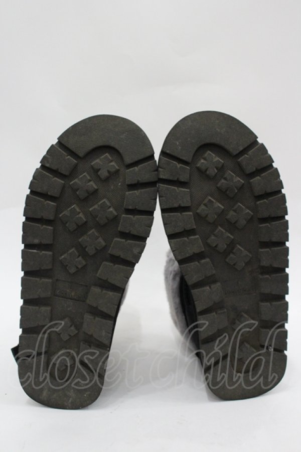 画像4: axes femme / バックリボンファームートン L 黒 I-26-04-06-124-AX-SH-SA-ZI (4)