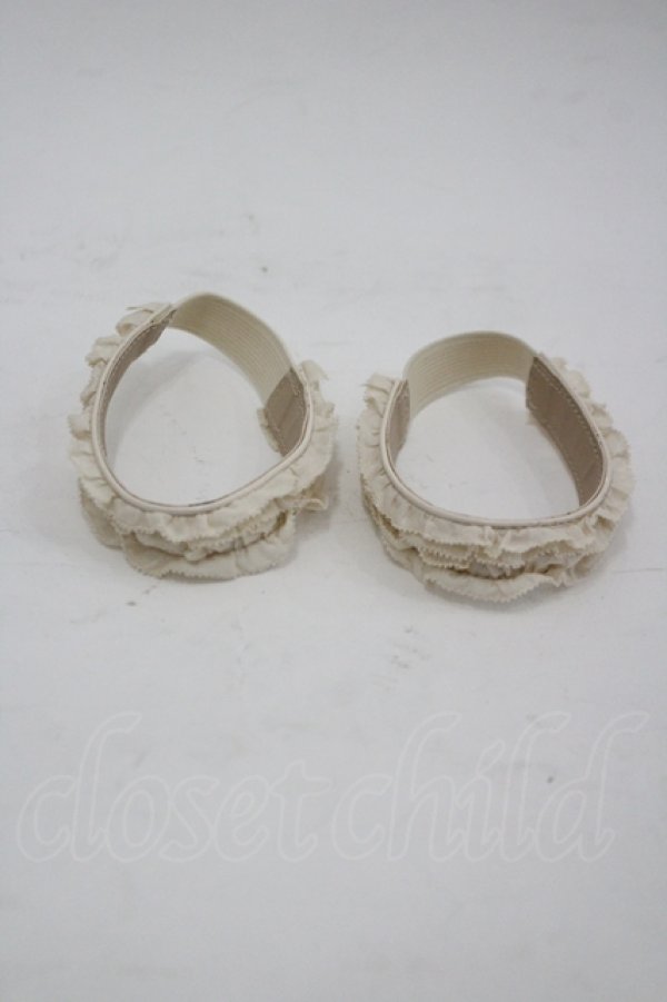 画像6: PINK HOUSE / ベルト付きフリルバレエシューズ 2(S) アイボリー I-26-04-06-125-LO-SH-SA-ZI (6)