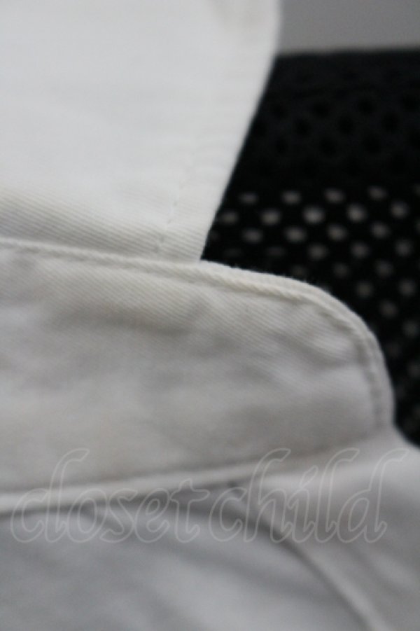 画像4: BPN / 半袖オフィサーシャツ M ホワイト I-26-04-06-018-GO-BL-SA-ZI (4)