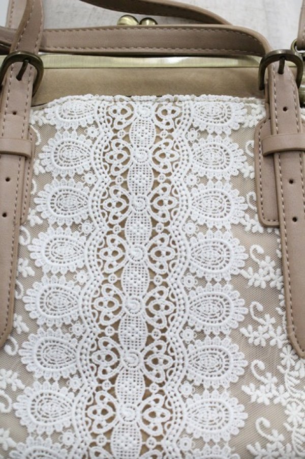 画像4: axes femme / レースショルダー  ベージュ I-26-04-08-031-AX-BG-TE-ZI (4)