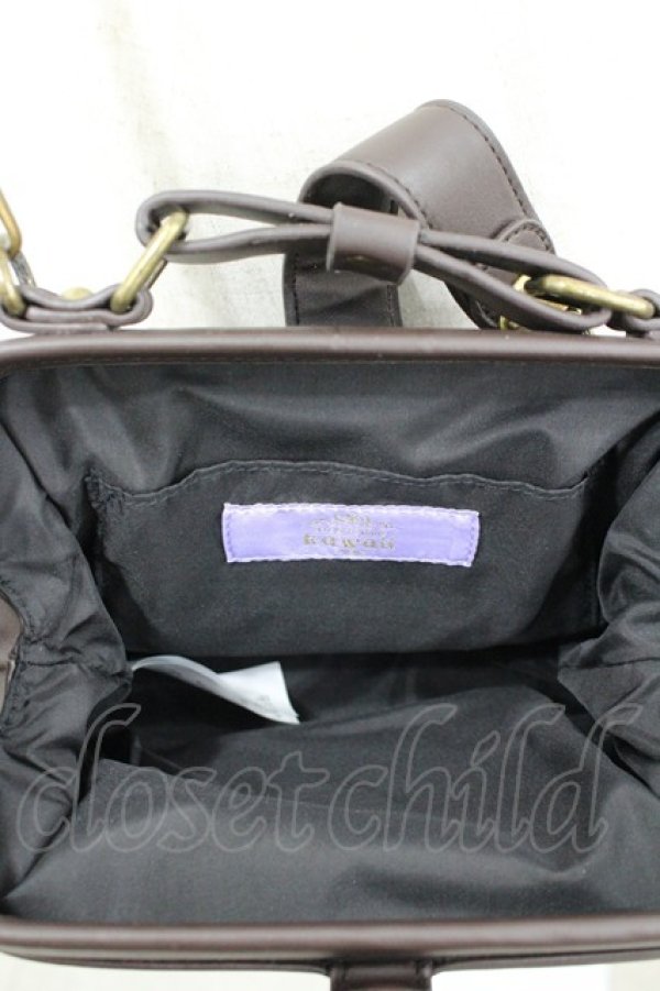 画像3: axes femme kawaii / クラシックドクターバッグ  ブラウン I-26-04-08-034-AX-BG-TE-ZI (3)