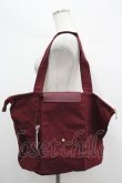 画像2: m petit by misako / AMフラップエコバッグ  赤 I-26-04-08-035-LO-ZA-HR-ZI (2)