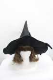 画像2: LOLITAその他(お買取対象外) / リボン魔女ハット  黒 I-26-04-08-047-LO-AC-SA-ZI (2)