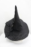 画像3: LOLITAその他(お買取対象外) / リボン魔女ハット  黒 I-26-04-08-047-LO-AC-SA-ZI (3)