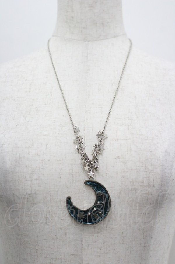 画像1: Angelic Pretty / Cosmicネックレス  青Ｘシルバー I-26-04-08-008-AP-AC-SA-ZI (1)