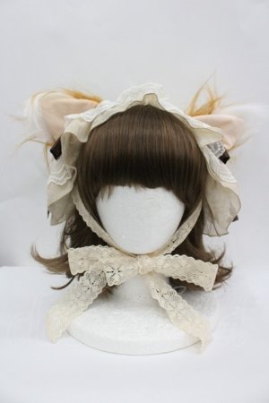 画像: LOLITAその他(お買取対象外) / けもみみヘッドドレス  ブラウン I-26-04-08-071-LO-AC-SA-ZI