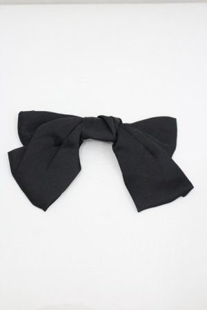 画像: LOLITAその他(お買取対象外) / リボンクリップ  黒 I-26-04-08-090-LO-AC-SA-ZI