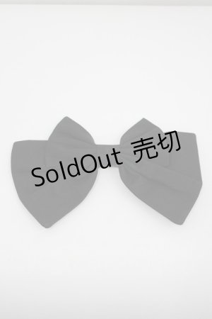 画像: LOLITAその他(お買取対象外) / リボンバレッタ  黒 I-26-04-08-096-LO-AC-SA-ZI