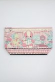 画像1: Angelic Pretty / MELODY TOYSポーチ  ピンクＸ黒 I-26-04-08-105-AP-ZA-SA-ZI (1)