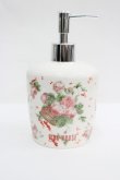 画像1: PINK HOUSE / エターナルローズ柄ソープディスペンサー   I-26-04-08-106-LO-ZA-TE-ZI (1)