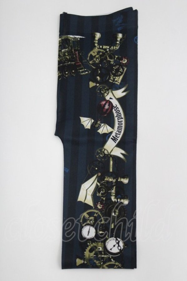 画像1: metamorphose / STEAM　INVITATION タイツ  ブルー I-26-04-08-129-ME-ZA-TE-ZI (1)