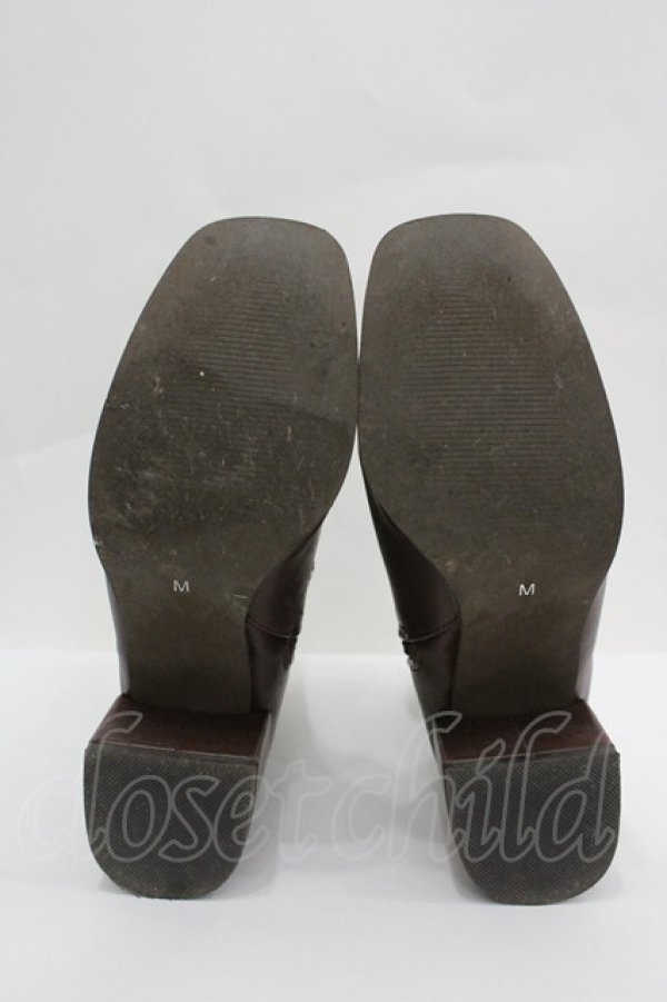 画像5: axes femme / レースアップショートブーツ M ブラウン I-26-04-08-130-AX-SH-SA-ZI (5)