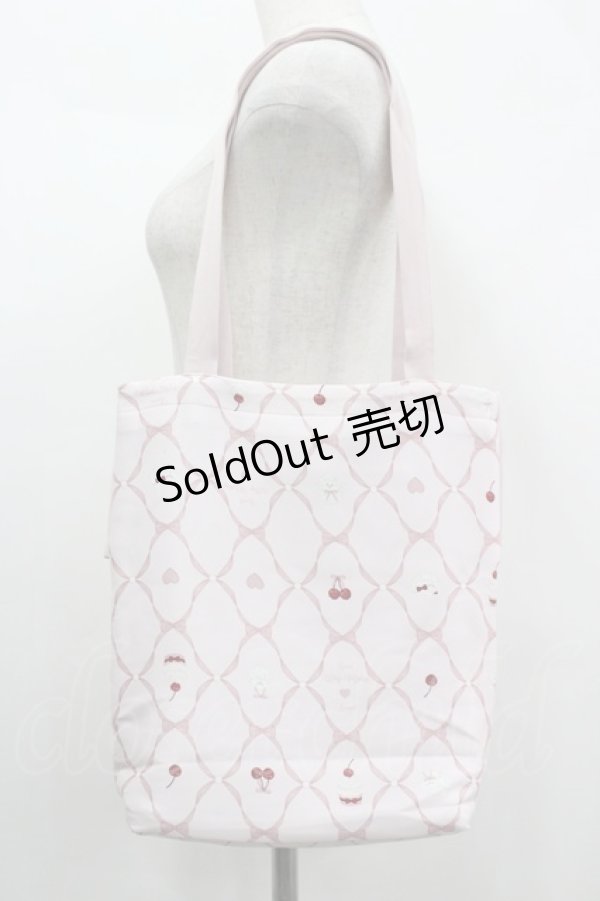 画像2: Amavel / オリジナルプリントトートバッグ  ピンク I-26-04-08-016-CA-BG-SA-ZI (2)