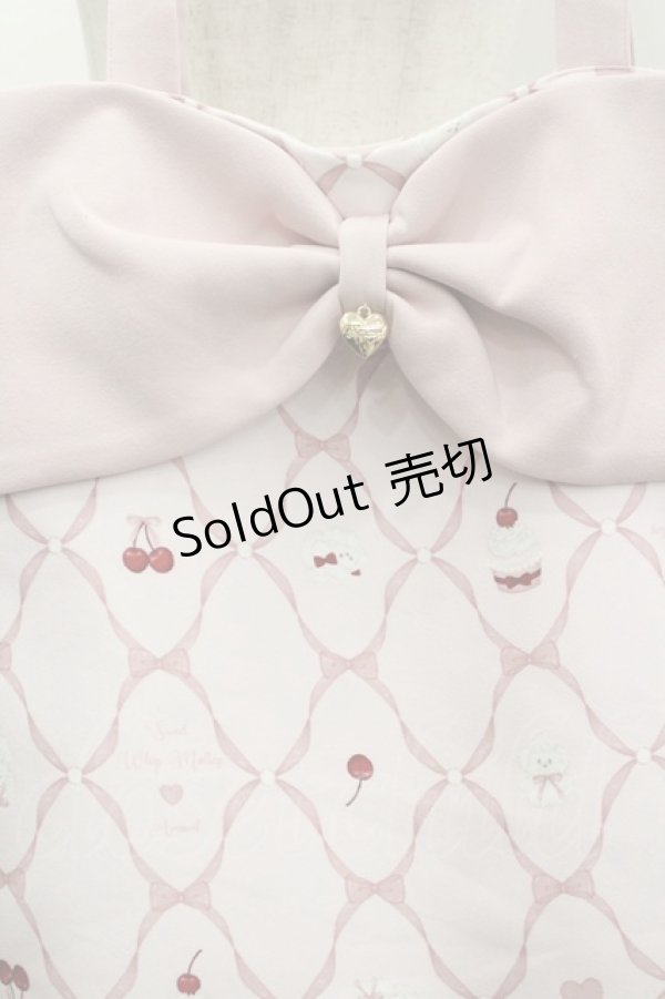 画像4: Amavel / オリジナルプリントトートバッグ  ピンク I-26-04-08-016-CA-BG-SA-ZI (4)