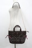 画像1: Cherirulu Chocola / MY*キルトリボン2WAYバッグ  ブラウン I-26-04-08-017-GO-BG-SA-ZI (1)